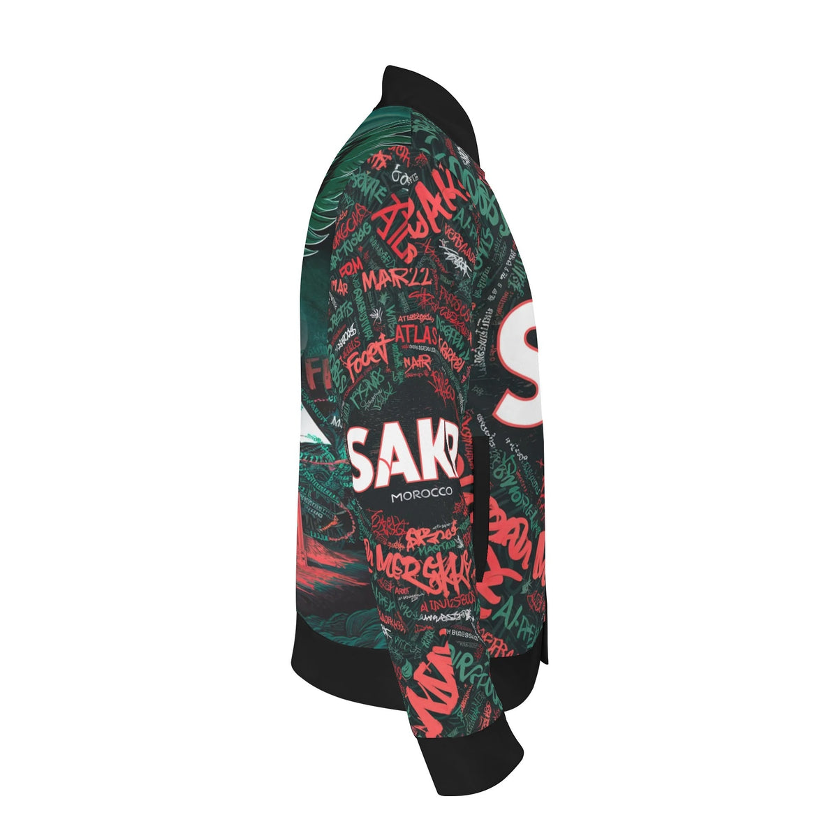 Veste de baseball SAKR MOROCCO unisexe Varsity