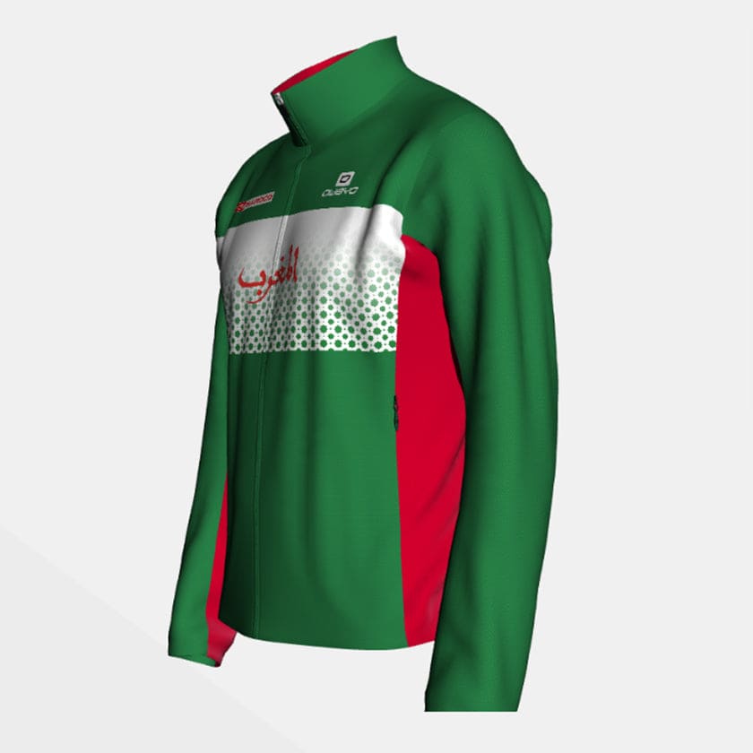 Veste Maroc Verte softshell Pro Dominator Étoile