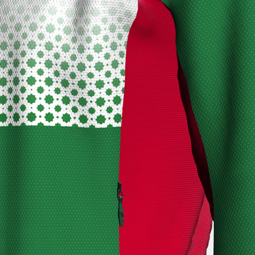 Veste Maroc Verte softshell Pro Dominator Étoile