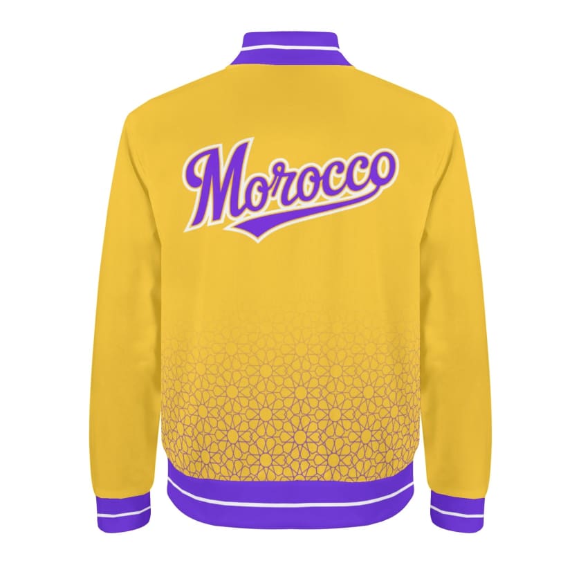 Veste Morocco Jaune Varsity unisexe