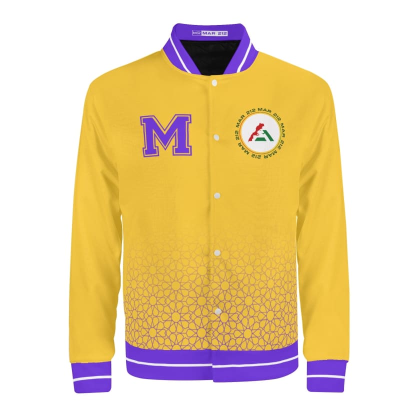 Veste Morocco Jaune Varsity unisexe