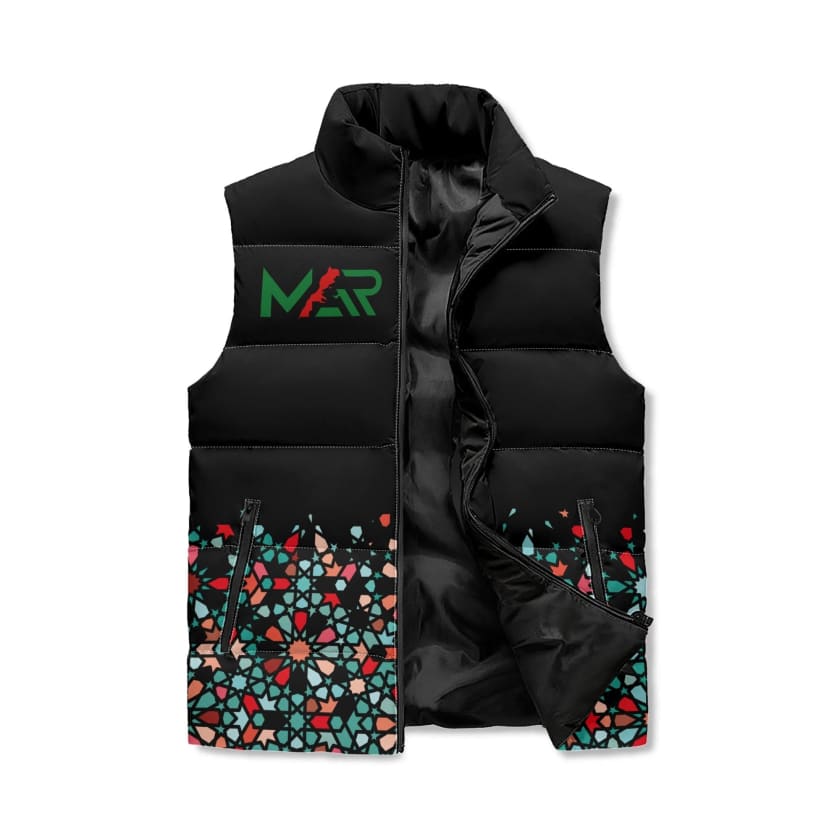 Veste polaire noire FragZellige unisexe