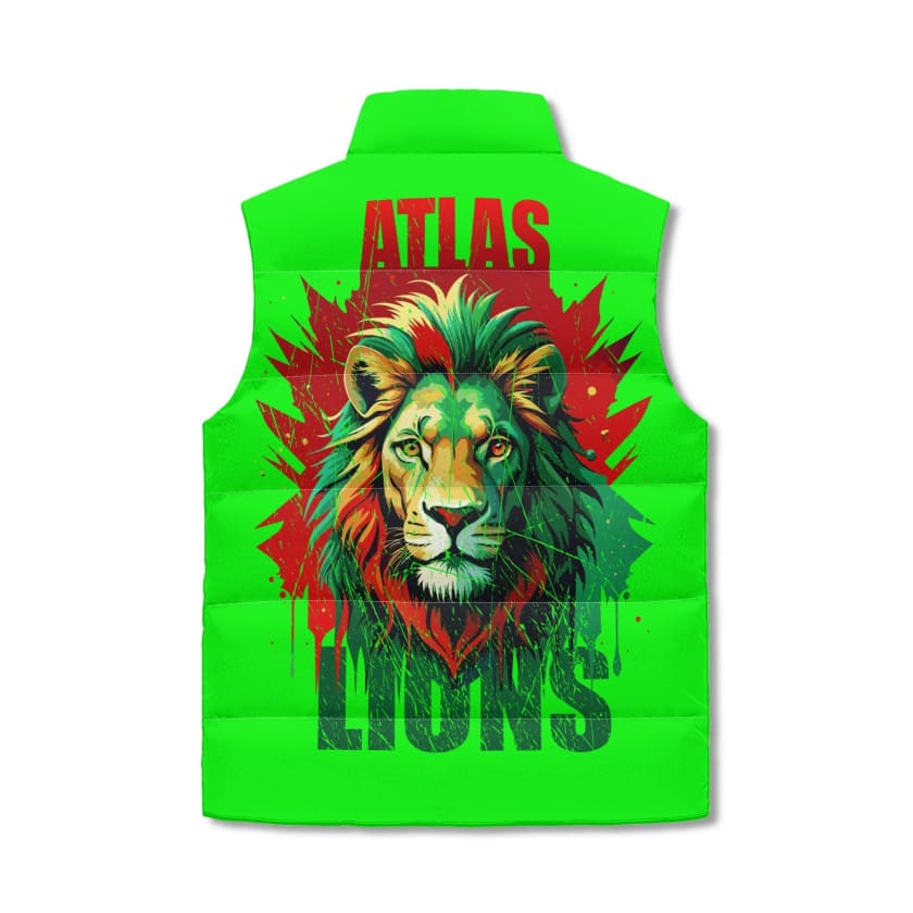 Veste polaire pour homme MAR Lion de lAtlas supporter