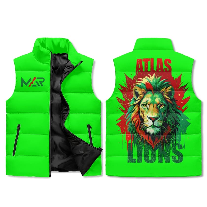 Veste polaire pour homme MAR Lion de lAtlas supporter