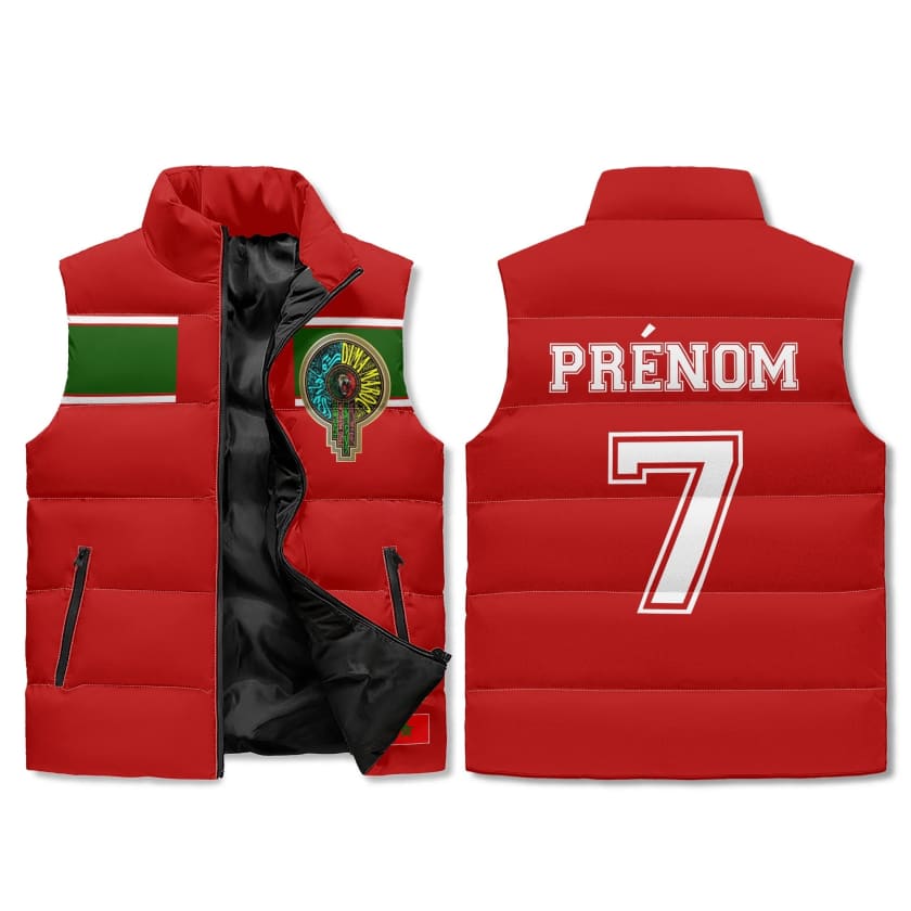 Veste polaire Rouge Veste polaire personnalisé prénom &amp;