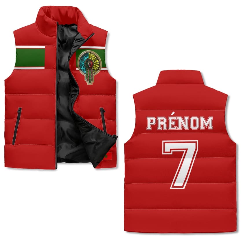 Veste polaire Rouge Veste polaire personnalisé prénom &amp;
