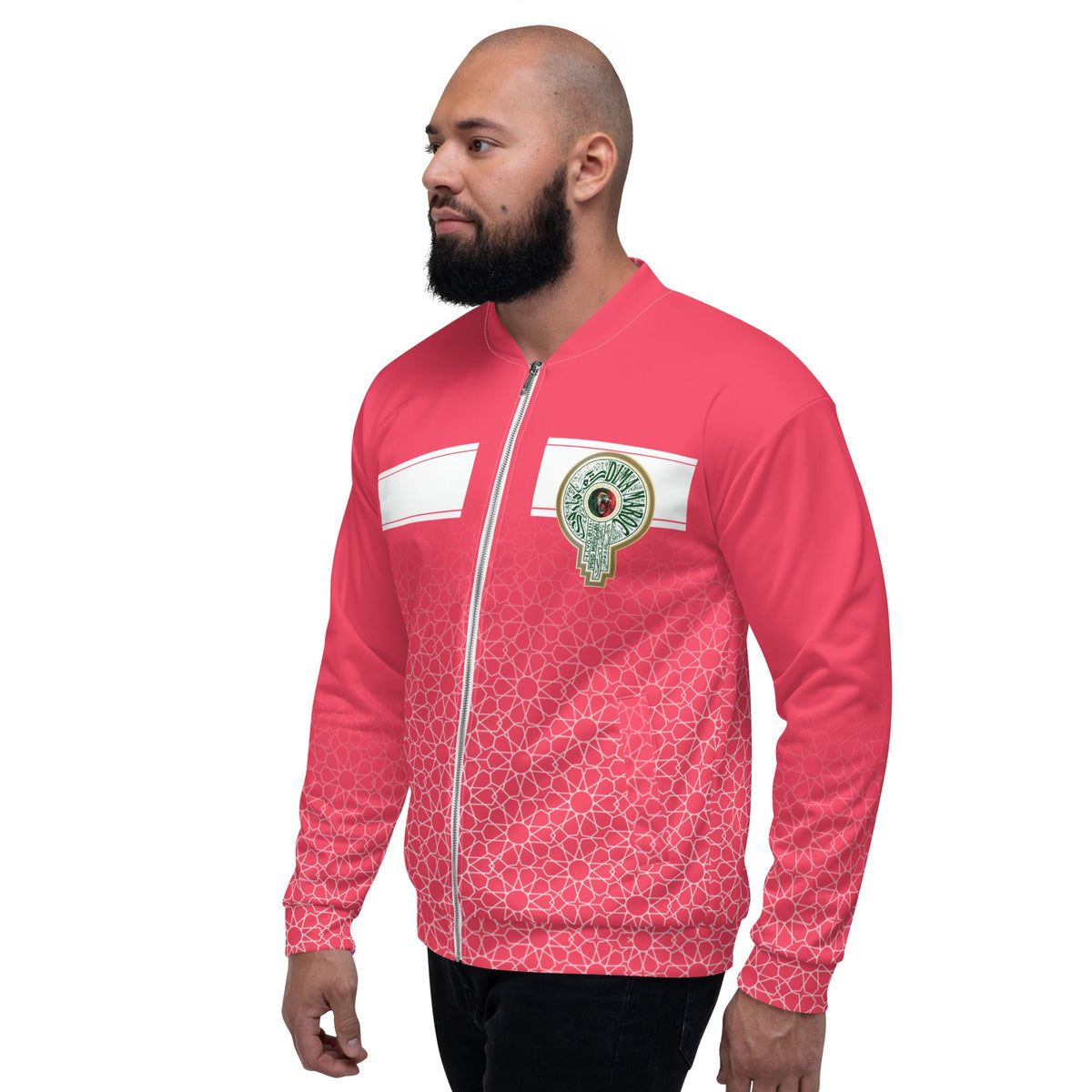 Veste rose Collection Mosaïque unisexe