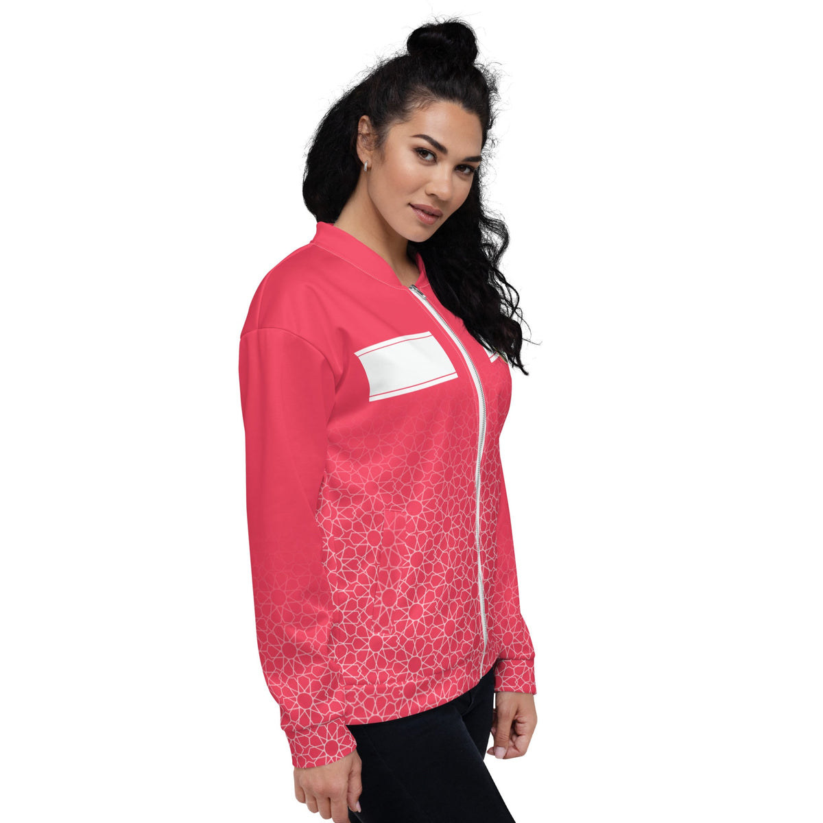Veste rose Collection Mosaïque unisexe