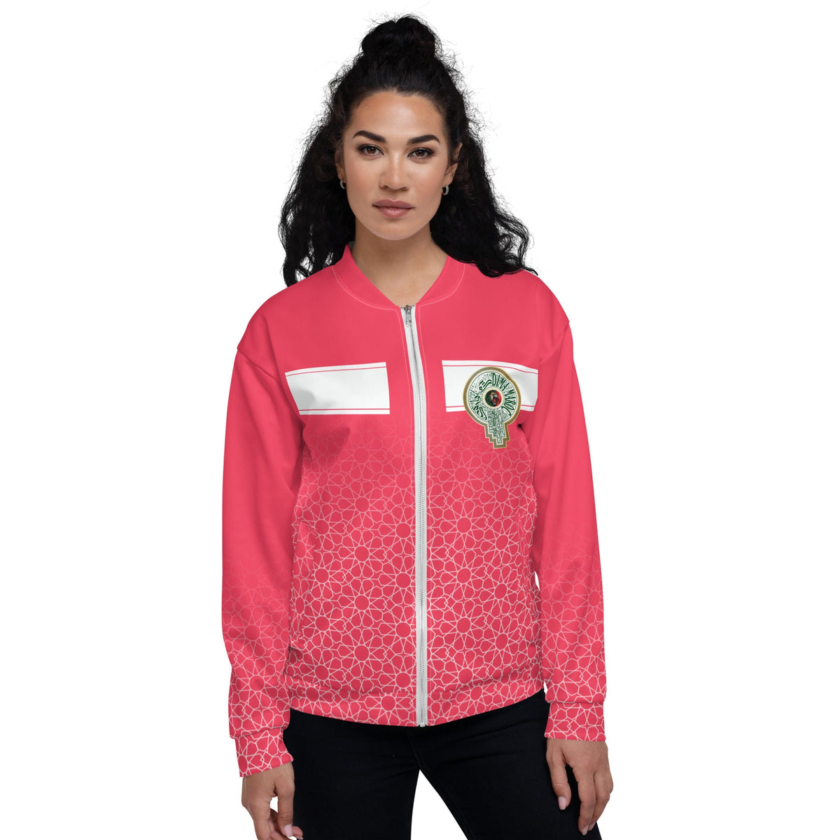 Veste rose Collection Mosaïque unisexe