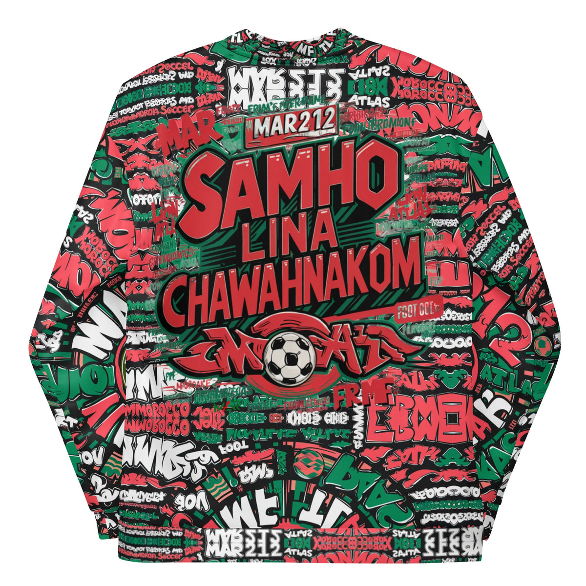 Veste supporter Marocain citation samho lina chawahnakom