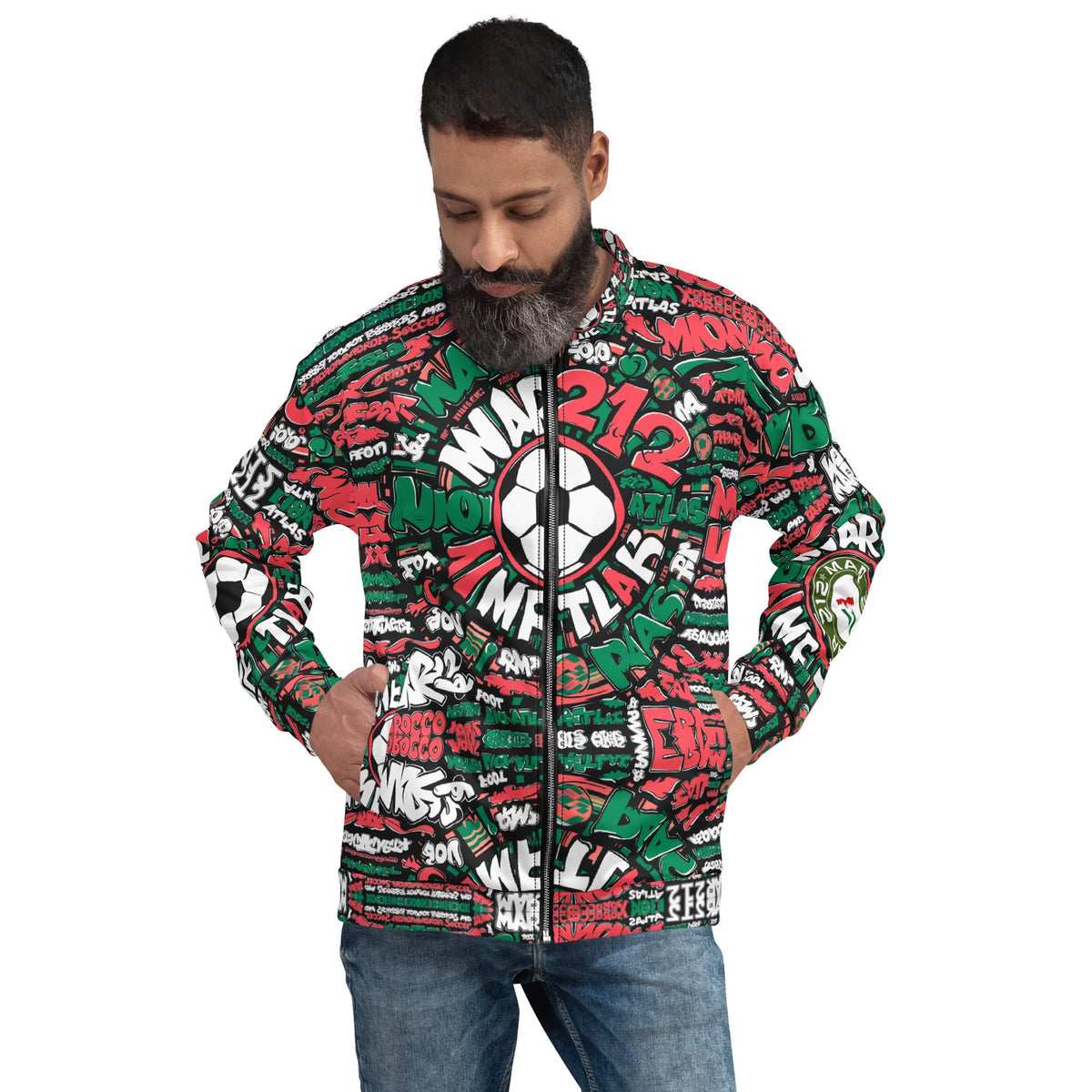 Veste supporter Marocain citation samho lina chawahnakom