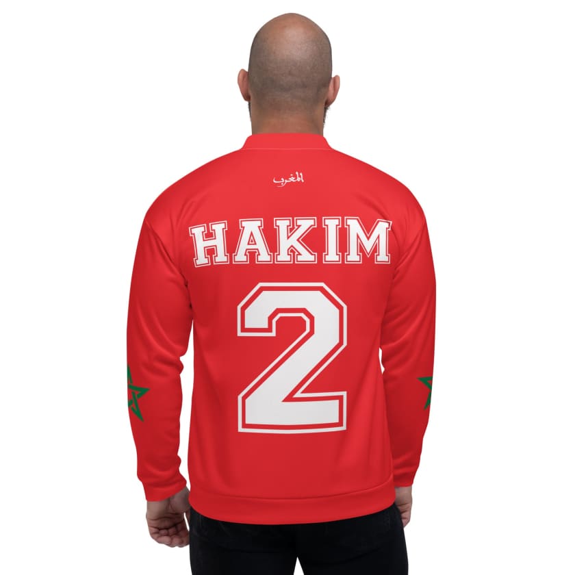 Veste Survêtement Foot Maroc Domicile 2022 Coupe Qatar