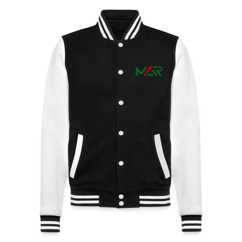 Veste Teddy MAR Dima Maroc - noir/blanc