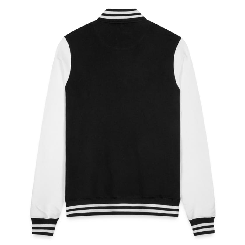Veste Teddy MAR212 - noir/blanc