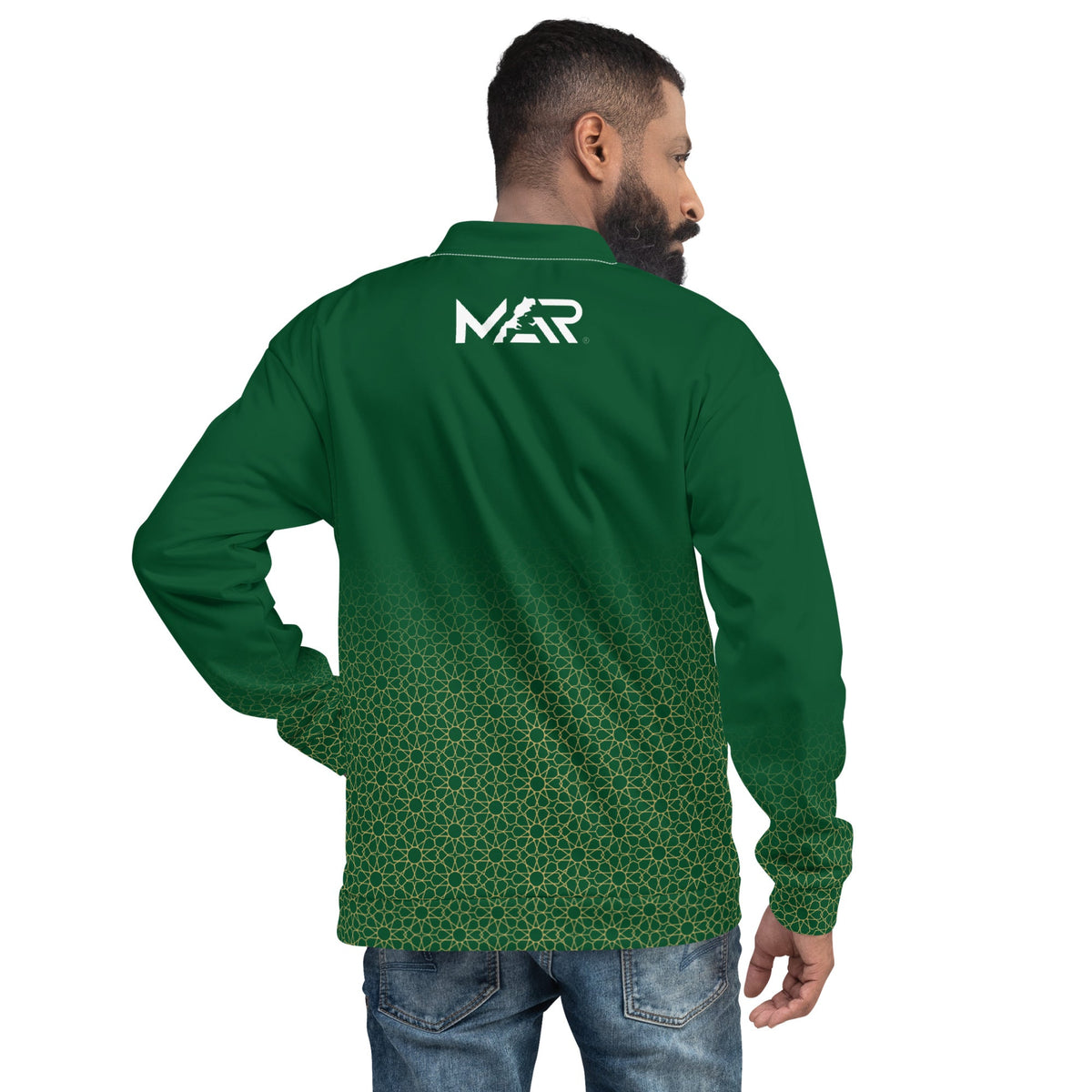 Veste verte Collection MAR Mosaïque unisexe