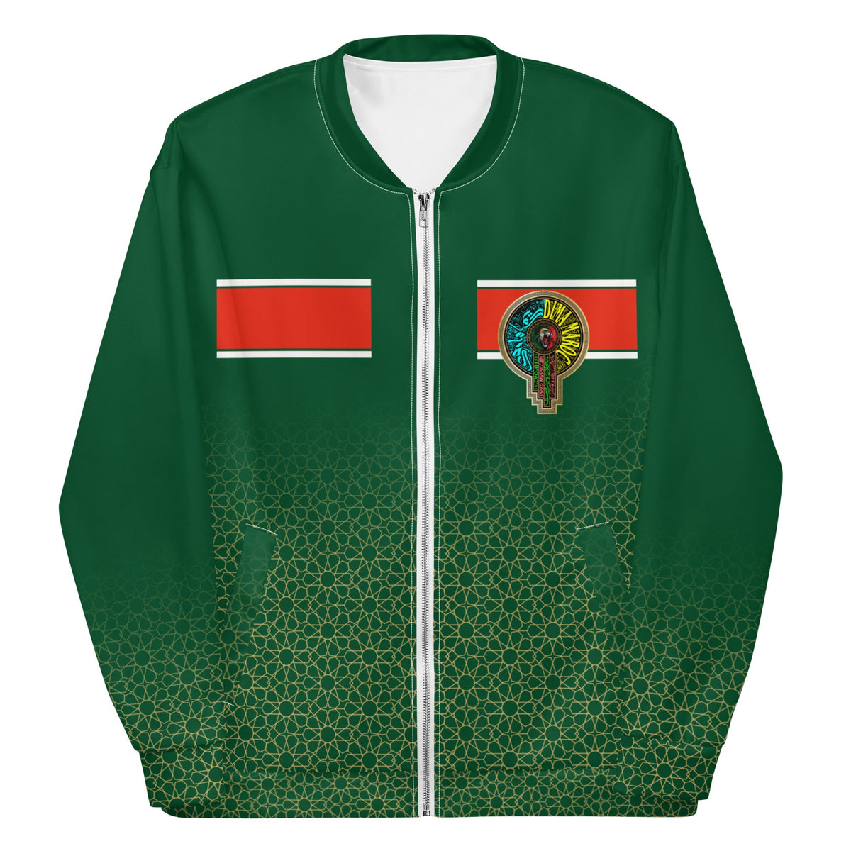 Veste verte Collection MAR Mosaïque unisexe