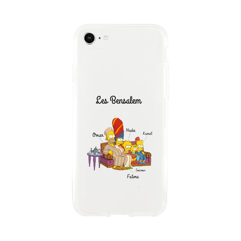 Coque de téléphone personnalisée Composez votre famille |