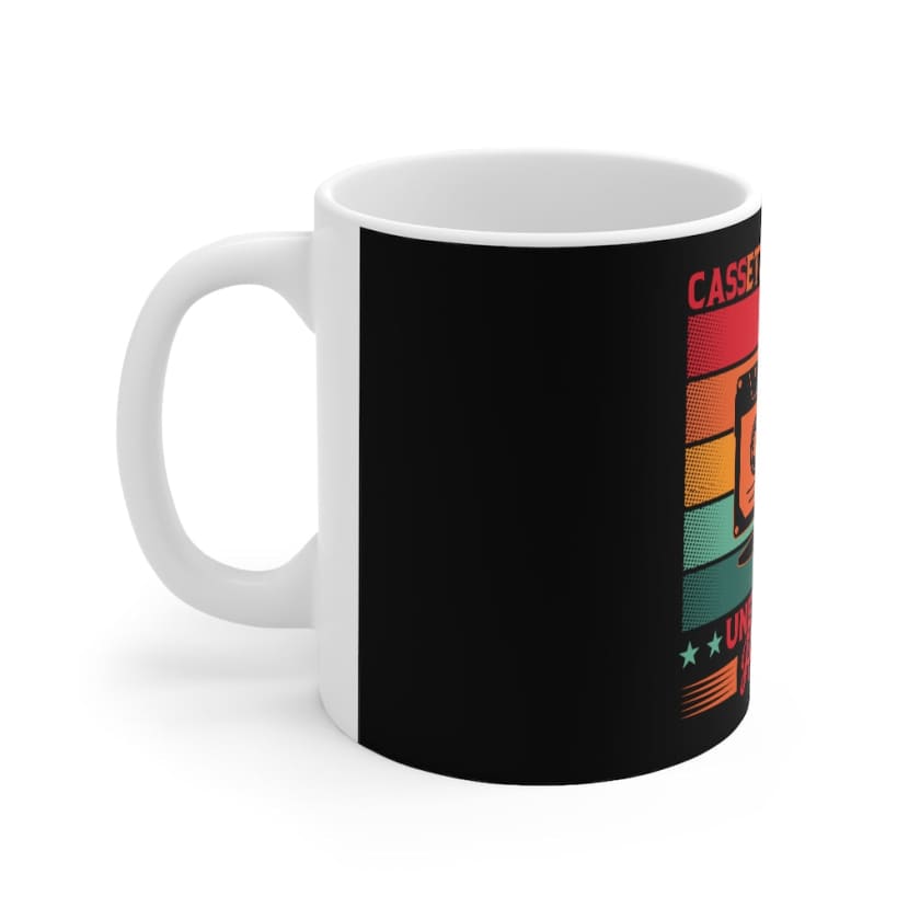 Mug Cassette et stylo - 11oz - Mug