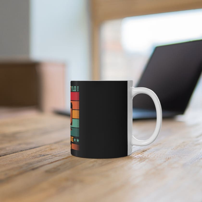 Mug Cassette et stylo - 11oz - Mug