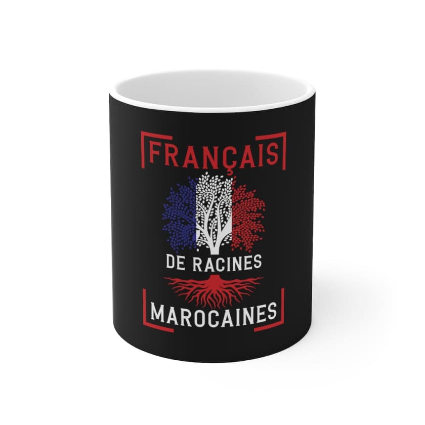 Mug Français de racines Marocaines - 11oz - Mug