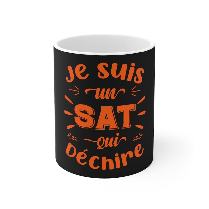 Mug maroc je suis un sat qui déchire - 11oz - Mug