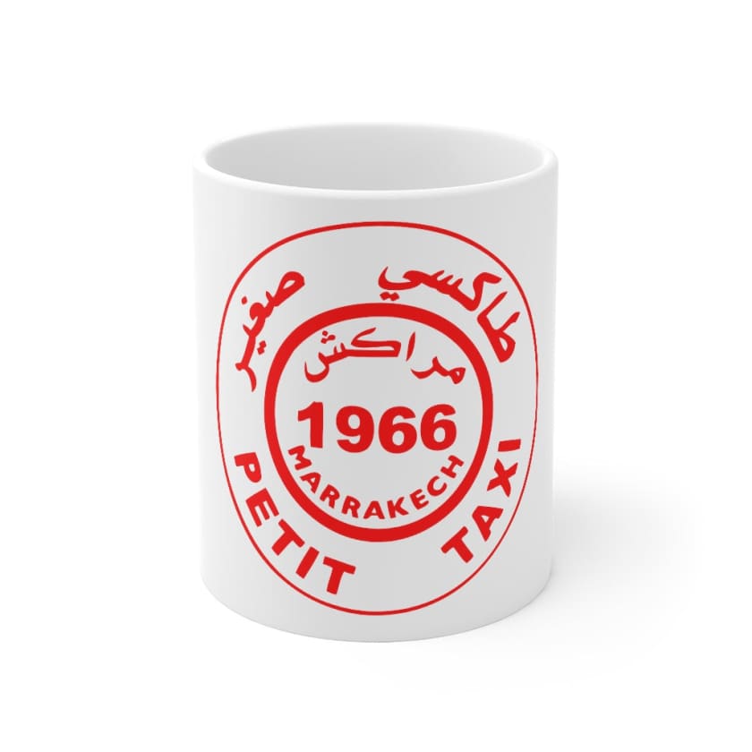Mug taxi saghir petit taxi Marrakech 1966 original - 11oz - 