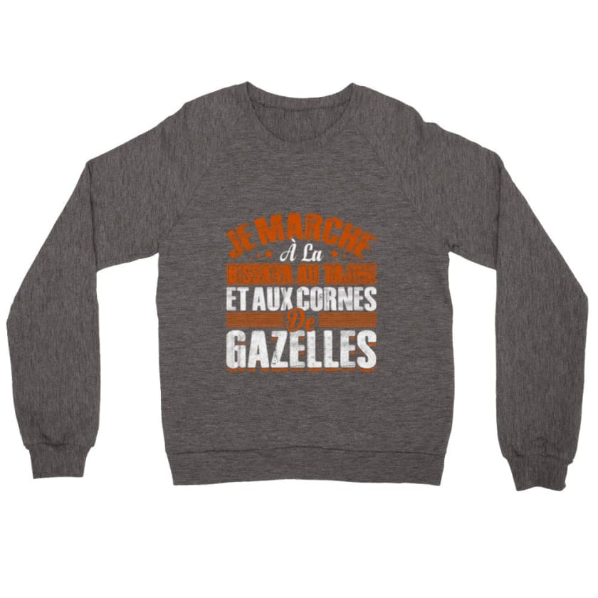 Premium Unisex Crewneck Sweatshirt - Charcoal Heather / S - 