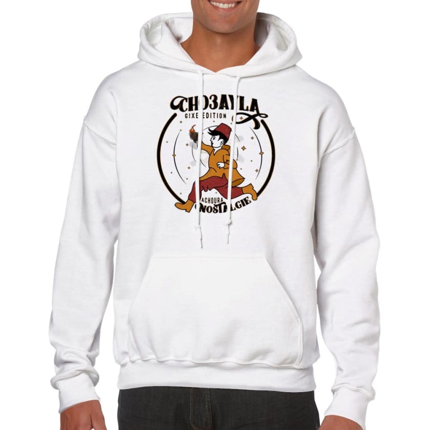 Sweat à capuche Achoura nostalgie - Print Material