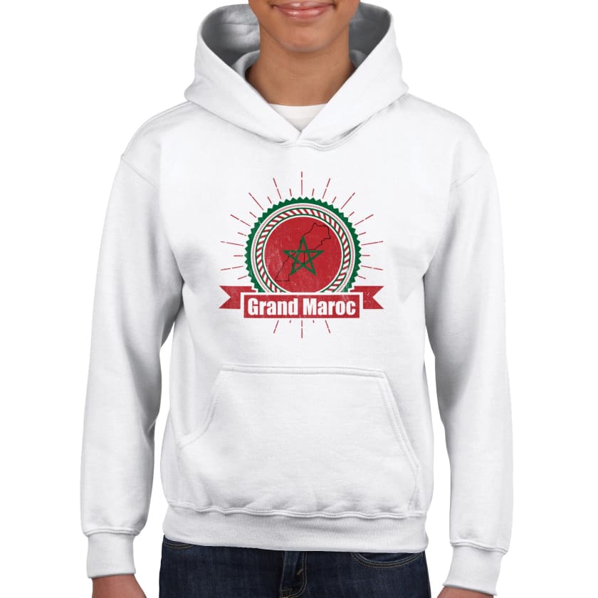 Sweat à capuche Grand Maroc enfant | Gelato