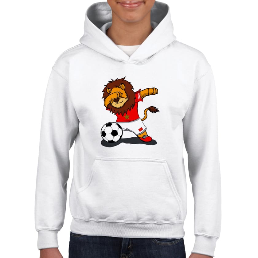 Sweat à capuche lion de l’Atlas dansant enfant | Gelato