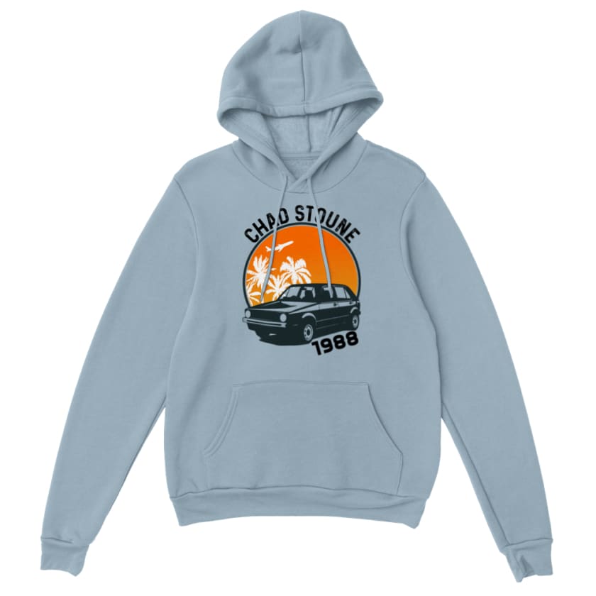 Sweat à capuche Maroc chad stoun golf 1988 - Light Blue / S 