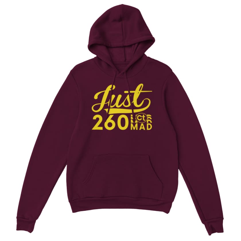 Sweat à capuche marocain Just 260 centimes MAD - Maroon / S 