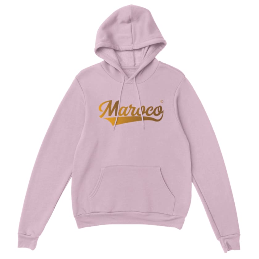 Sweat à capuche Maroco marque - light pink / S - Print 