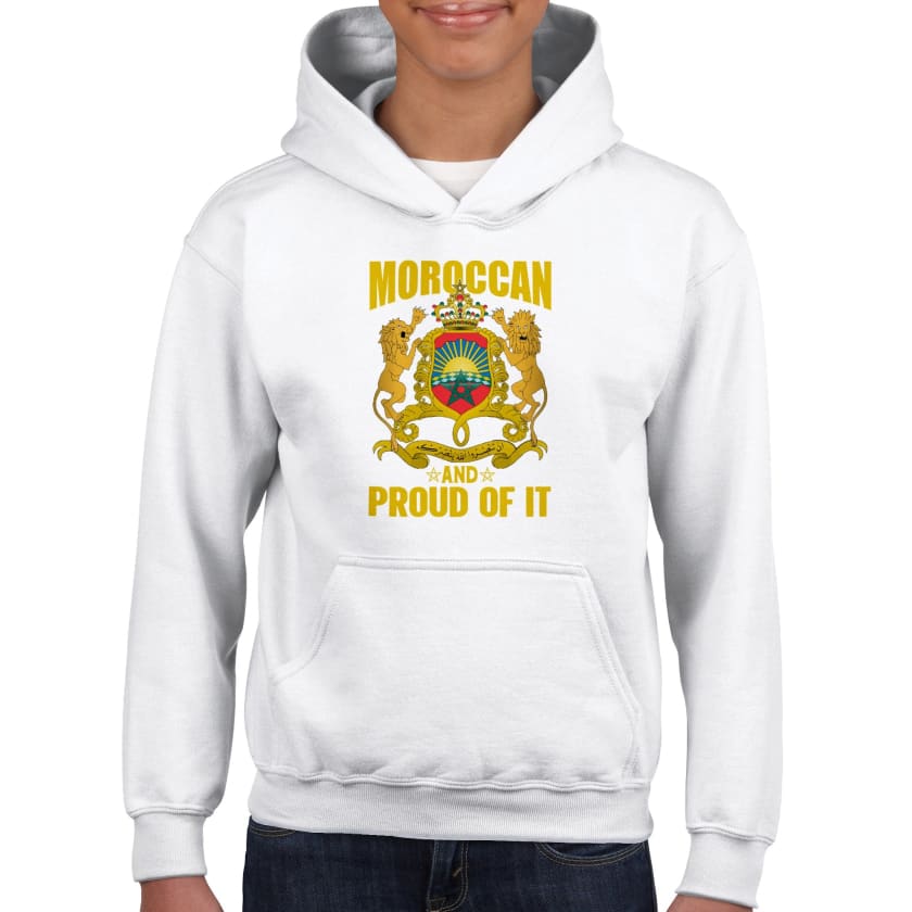 Sweat à capuche Moroccan and proud of it enfant | Gelato