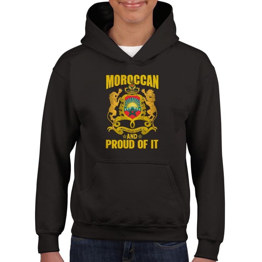 Sweat à capuche Moroccan and proud of it enfant | Gelato