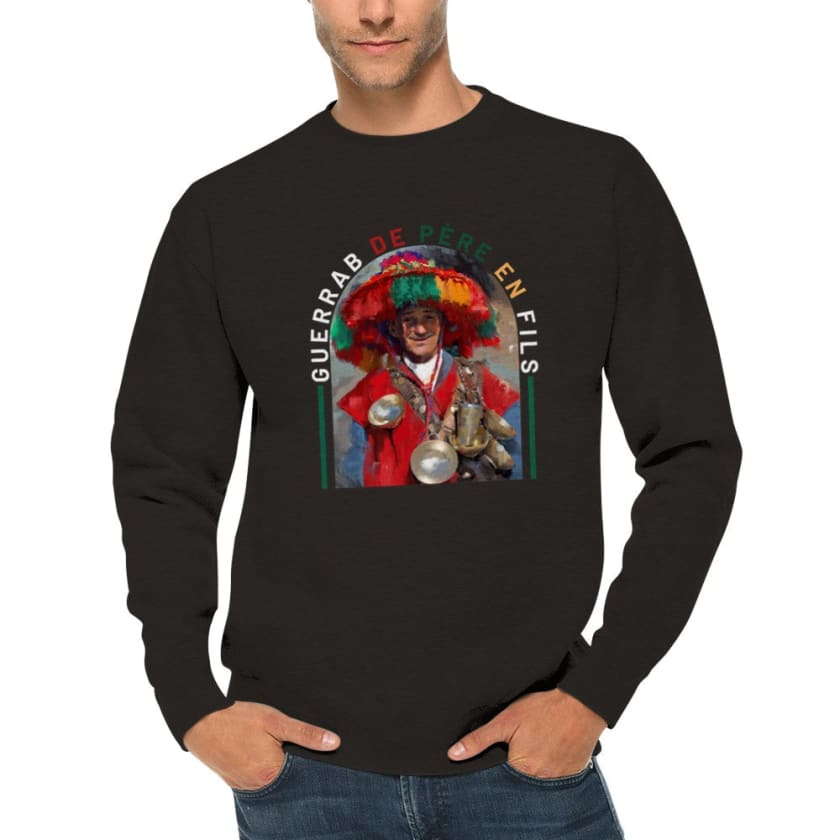 Sweat Guerrab de père en fils Maroc - Print Material