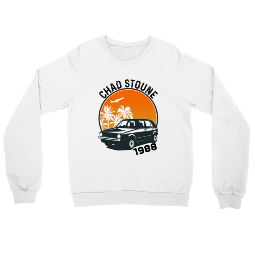 Sweat Maroc chad stoun golf 1988 - White / S - Print 