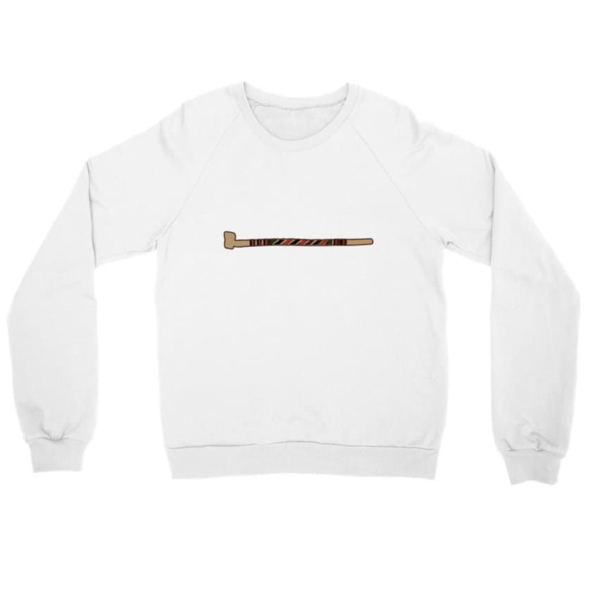 Sweat sebci pipe Marocaine - Blanc / S - Print Material