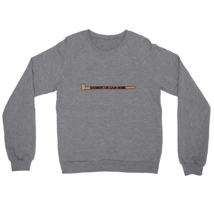 Sweat sebci pipe Marocaine - Gris bruyère / S - Print 