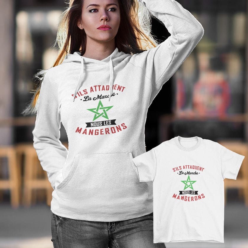 SWEATS COLLECTOR MAROC 1 sweat acheté 1 t-shirt offert |