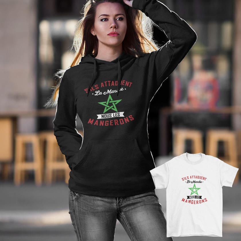 SWEATS COLLECTOR MAROC 1 sweat acheté 1 t-shirt offert |