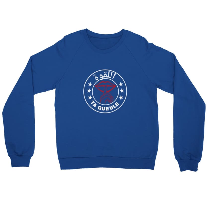 Sweatshirt Alakwa ta gueule - Royal / S - Print Material