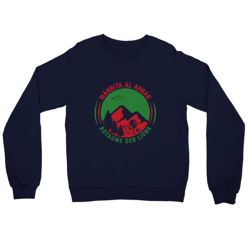 Sweatshirt Manbita Al Ahrar - Navy / S - Print Material