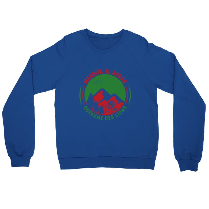 Sweatshirt Manbita Al Ahrar - Royal / S - Print Material