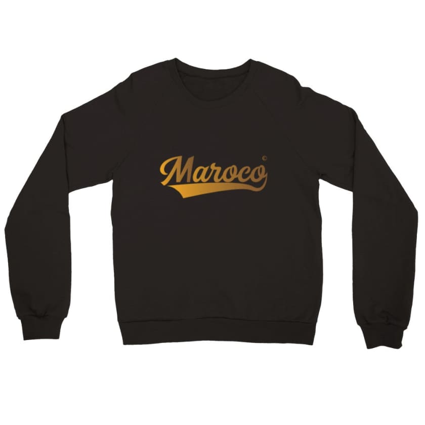 Sweatshirt Maroco - Black / S - Print Material