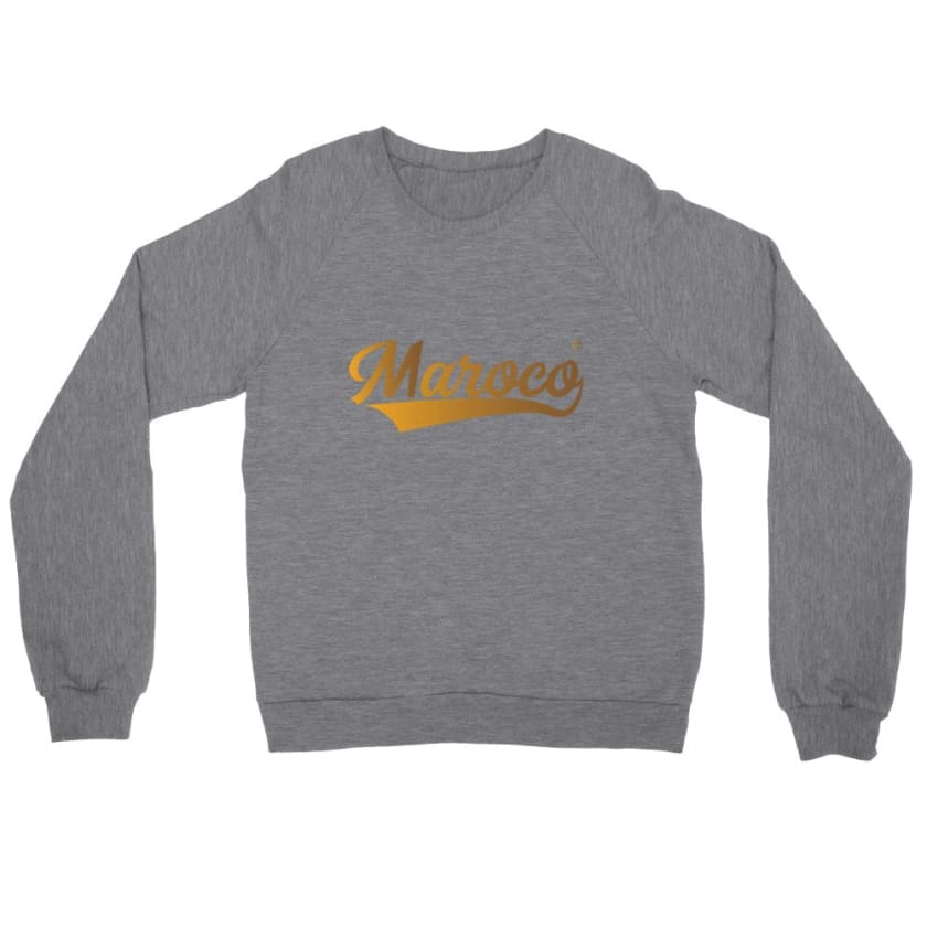 Sweatshirt Maroco - Heather Gray / S - Print Material