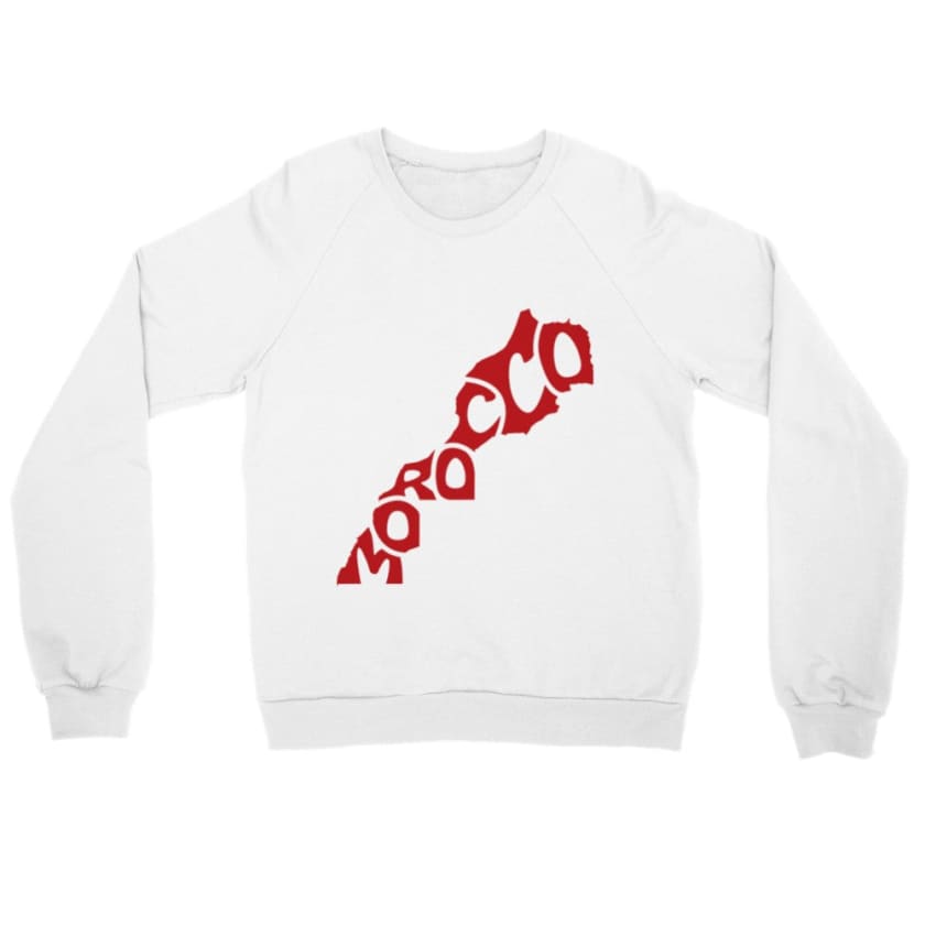 Sweatshirt Morocco - White / S - Print Material