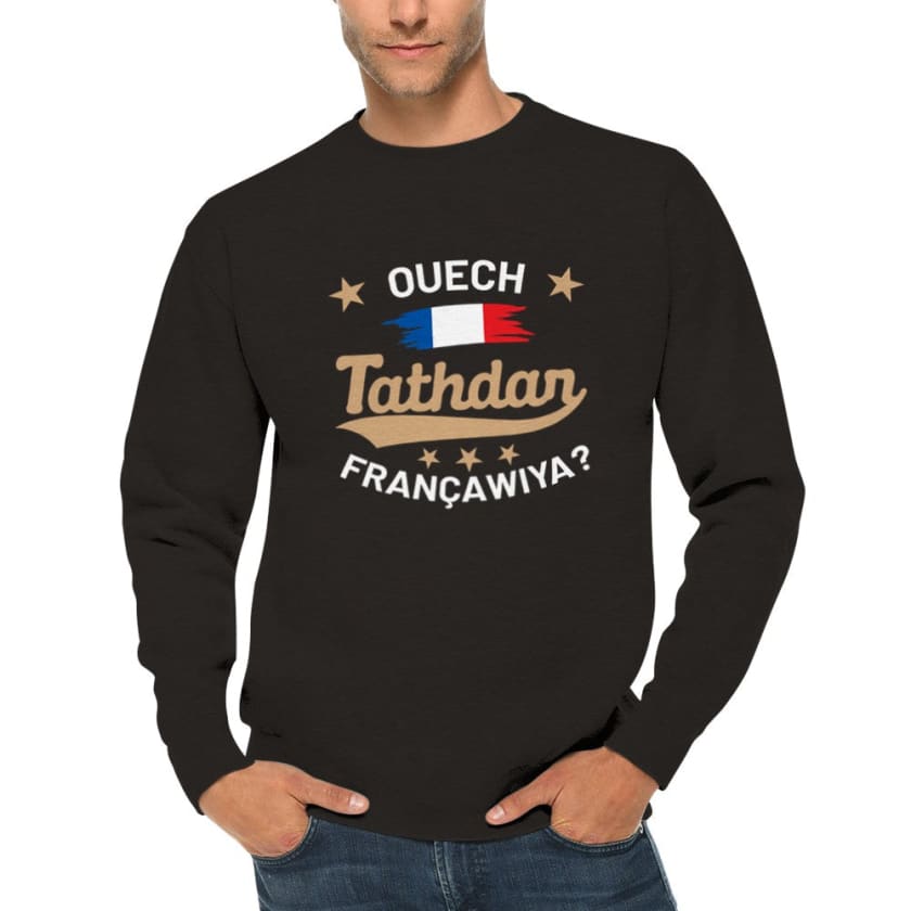 Sweatshirt ouech tathdar Françawiya ? - Print Material