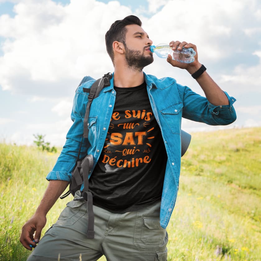 T shirrt Maroc je suis un sat qui déchire | Gelato