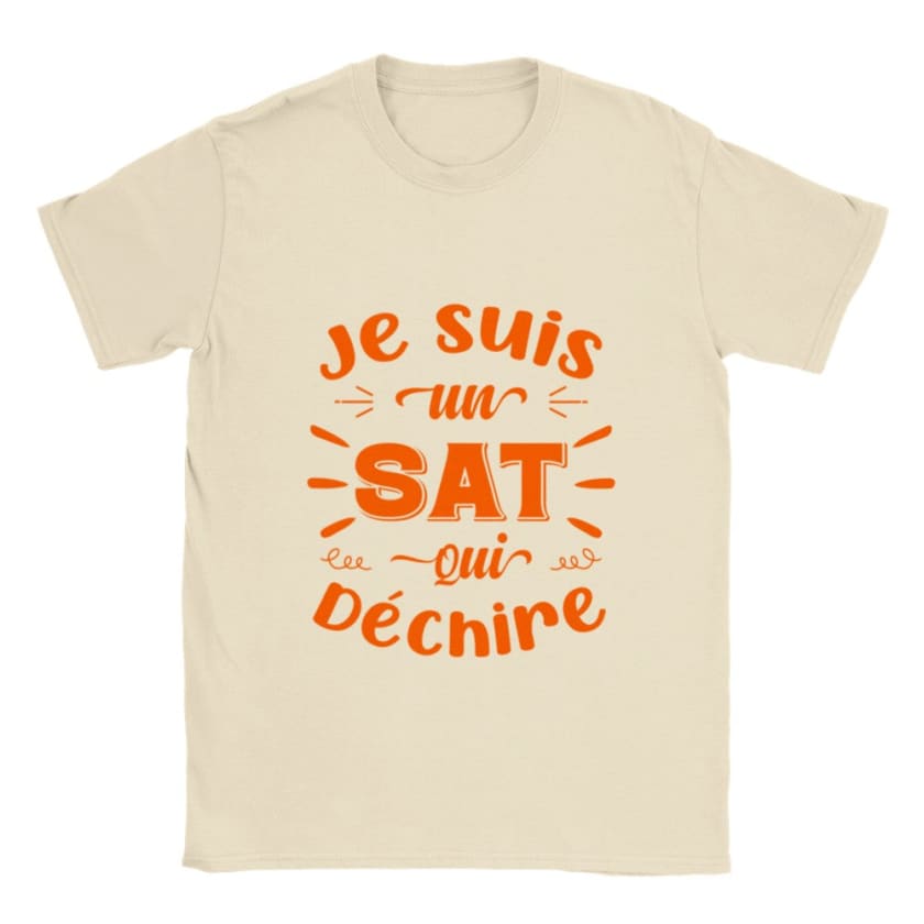 T-shirt Beau Gosse Maroc - Naturel / S - Print Material